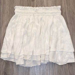 Princess Polly White flows skirt
